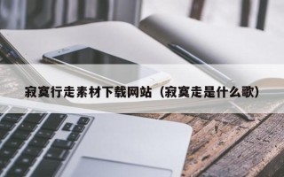 郓城寂寞行走素材下载网站（寂寞走是什么歌）